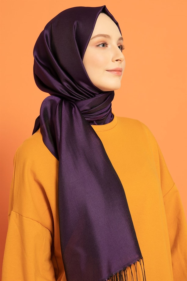 Armine Trend Nergis Şal 00Oa0444 Mor