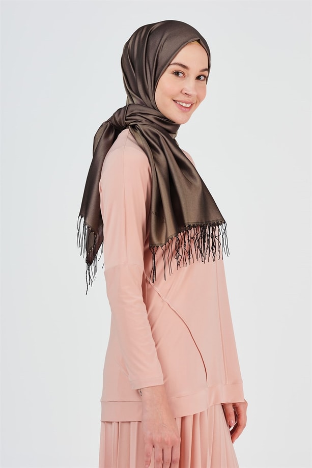 Armine Trend Nergis Şal 00Oa0444 Yağ Yeşili