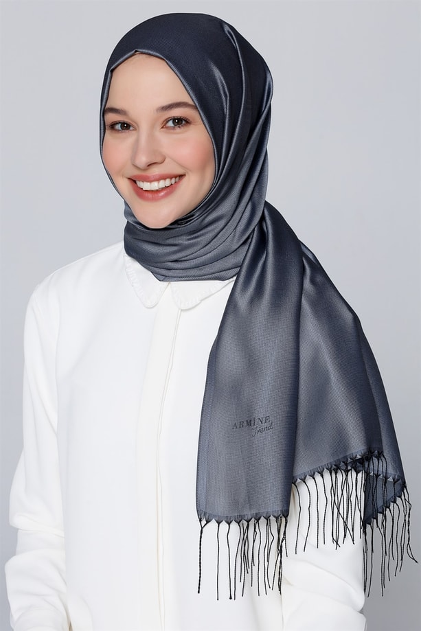 Armine Trend Nergis Şal 00Oa0444 Gök Mavisi