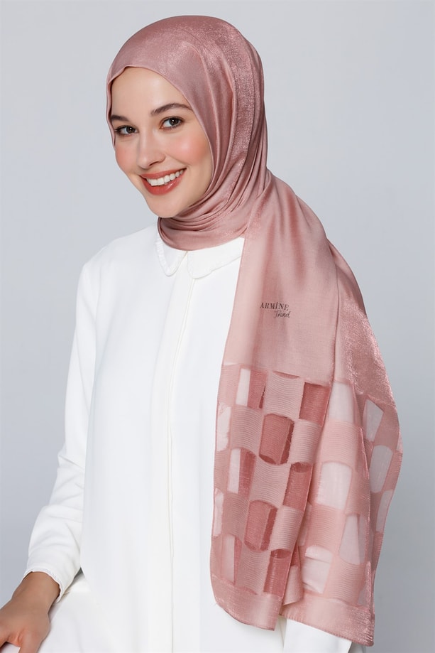 Armine Trend Viscon Şal 00Oa0444 Pudra
