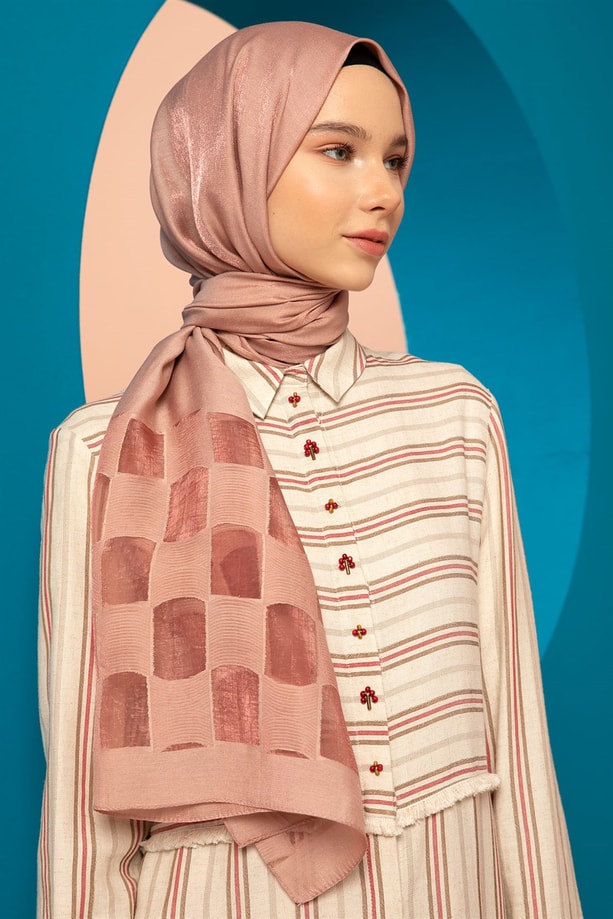 Armine Trend Viscon Şal 00Oa0444 Pudra