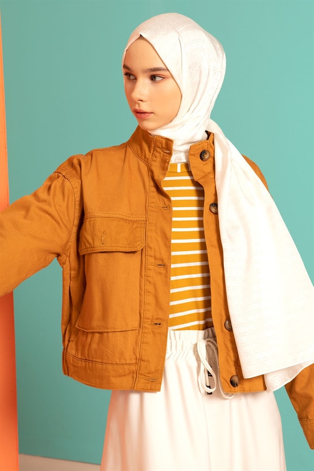 Armine Trend Kesik Elyaf Şal 00Oa0444 Kırık Beyaz