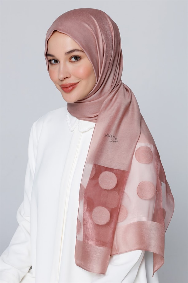 Armine Trend Viscon Şal 00Oa0444 Gülkurusu