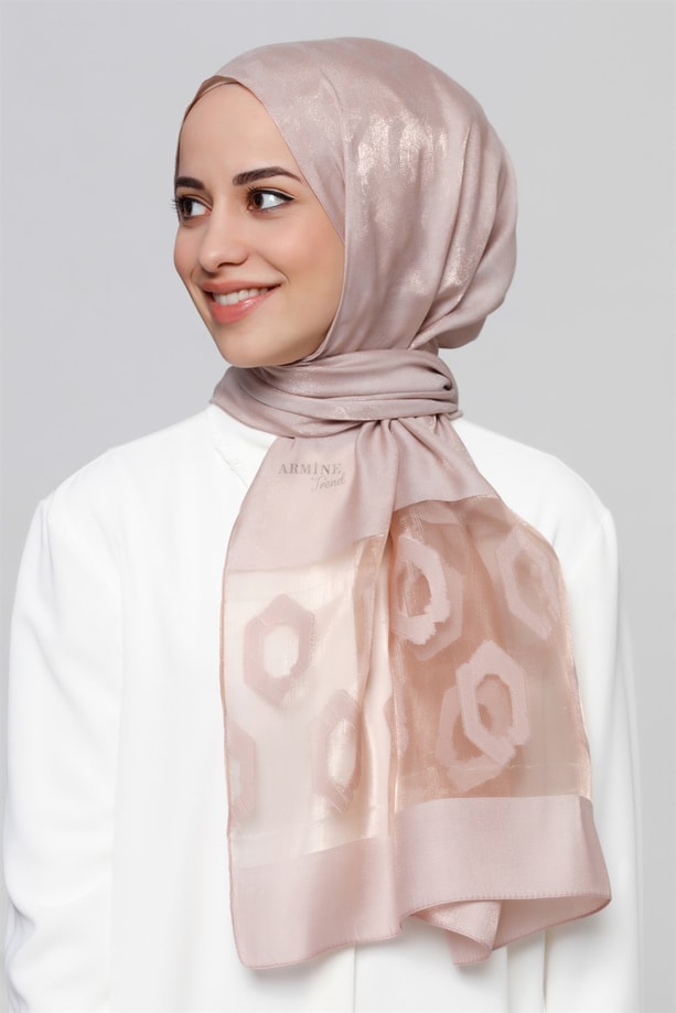 Armine Trend Viscon Şal 00Oa0444 Pudra