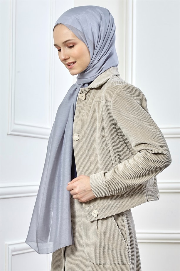 Armine Trend Viscon Şal 00Oa0444 Gri