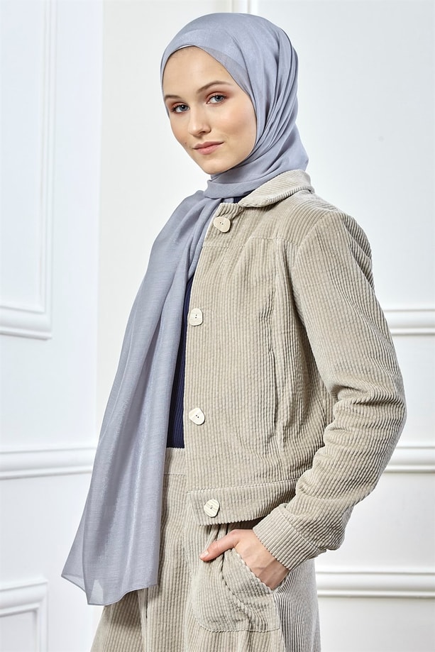 Armine Trend Viscon Şal 00Oa0444 Gri