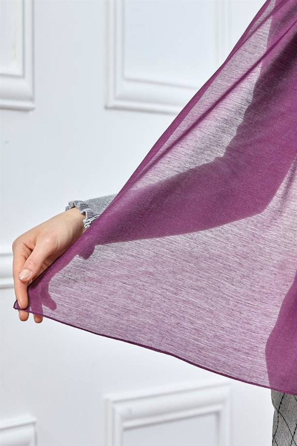 Armine Trend Viscon Şal 00Oa0444 Mürdüm