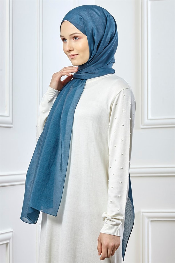 Armine Trend Viscon Şal 00Oa0444 Petrol