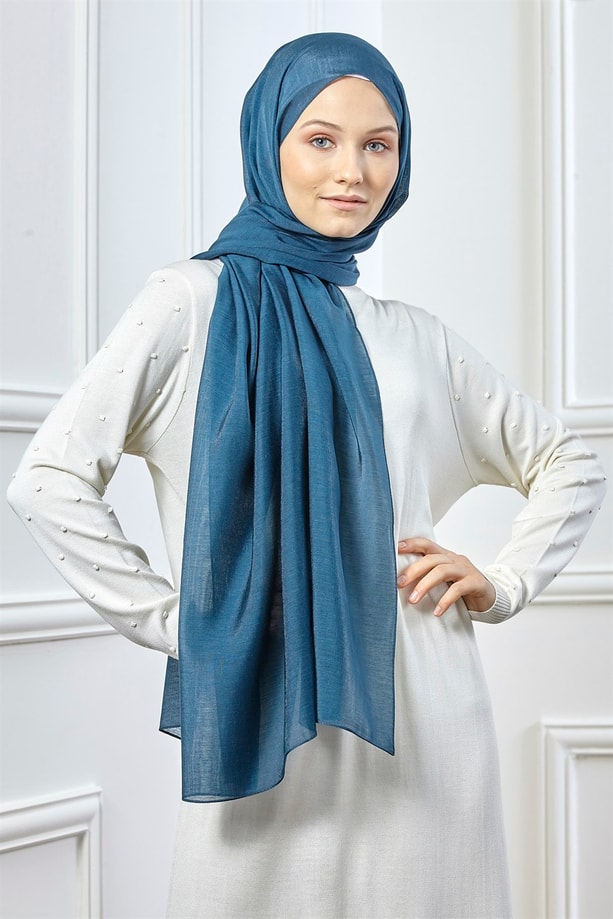 Armine Trend Viscon Şal 00Oa0444 Petrol