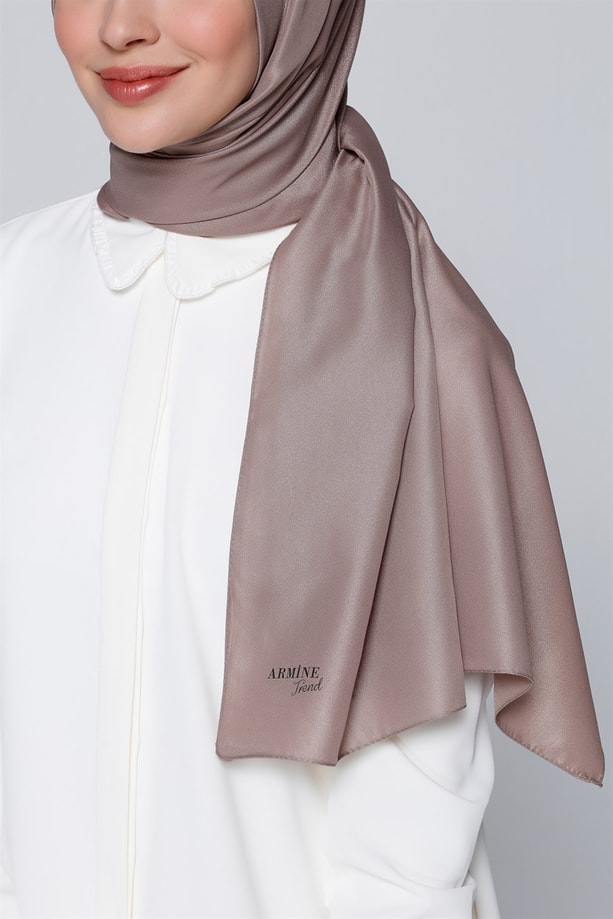 Armine Trend Polyester Şal 00Oa0444 Vizon