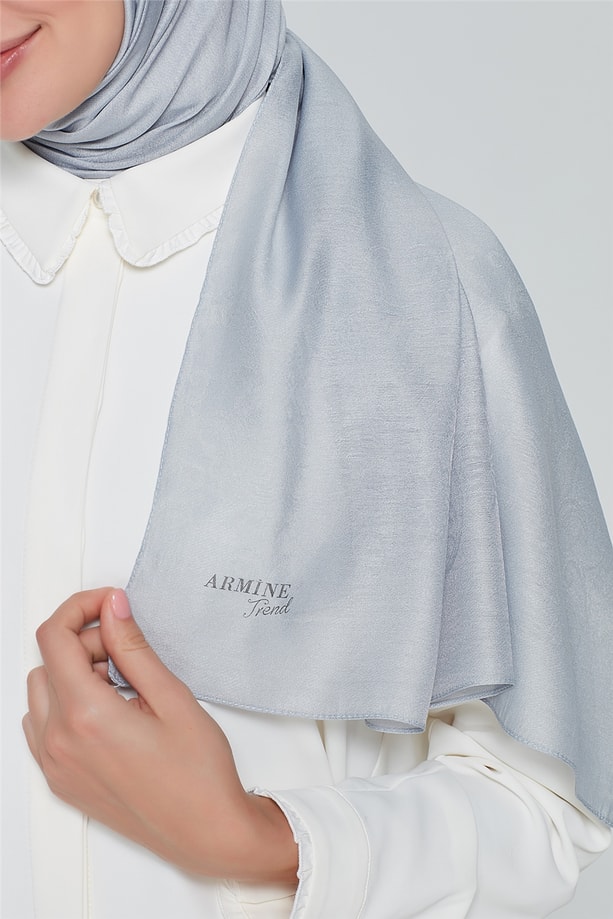 Armine Trend Viscon Şal 00Oa0444 Gümüş