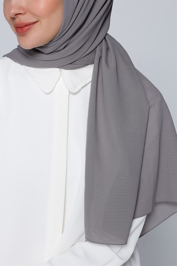 Armine Trend Polyester Şal 00Oa0444 Antrasit