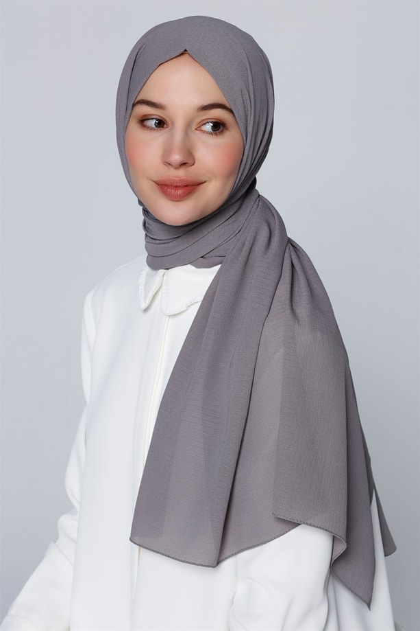 Armine Trend Polyester Şal 00Oa0444 Antrasit