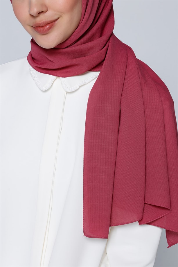 Armine Trend Polyester Şal 00Oa0444 Gülkurusu