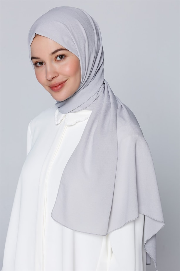 Armine Trend Polyester Şal 00Oa0444 Gri