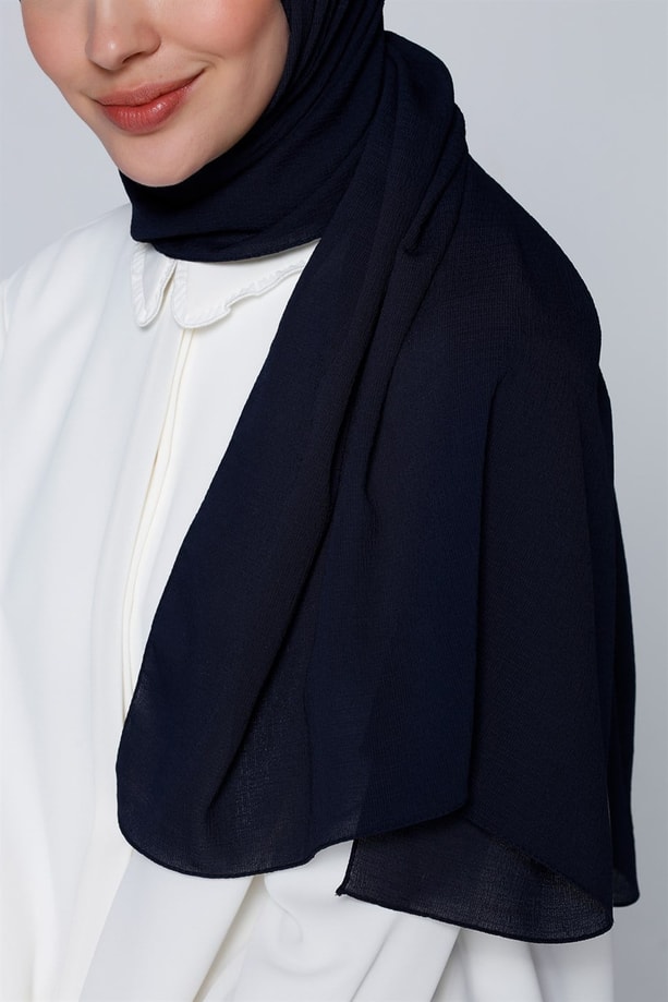 Armine Trend Polyester Şal 00Oa0444 Lacivert