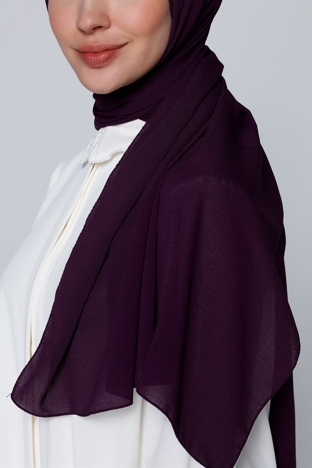 Armine Trend Polyester Şal 00Oa0444 Mor