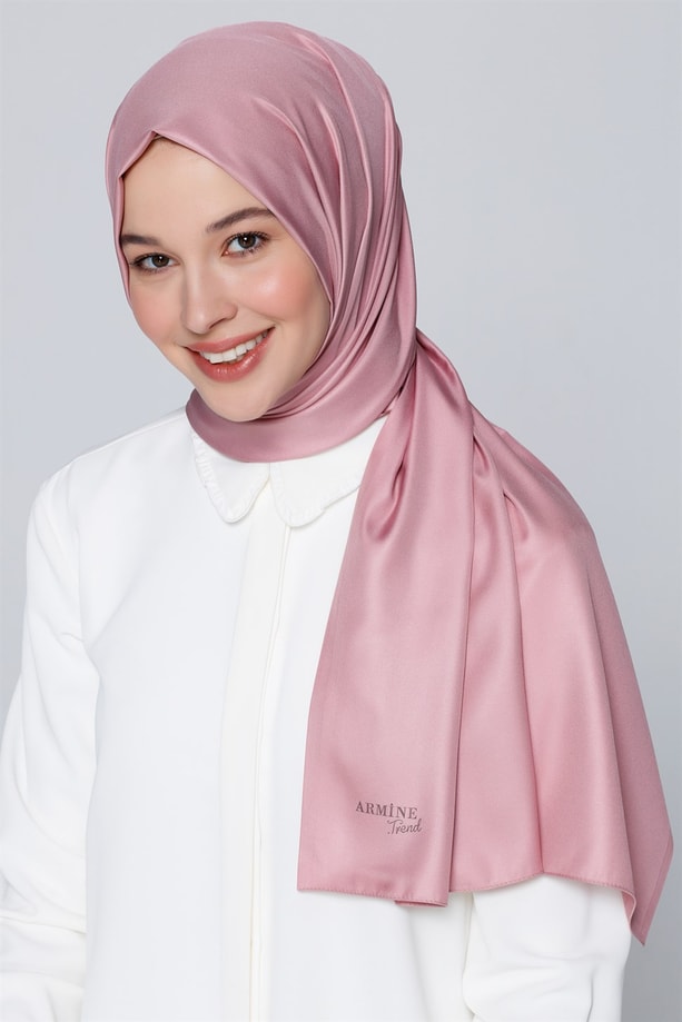 Armine Trend Polyester Şal 00Oa0444 Gülkurusu