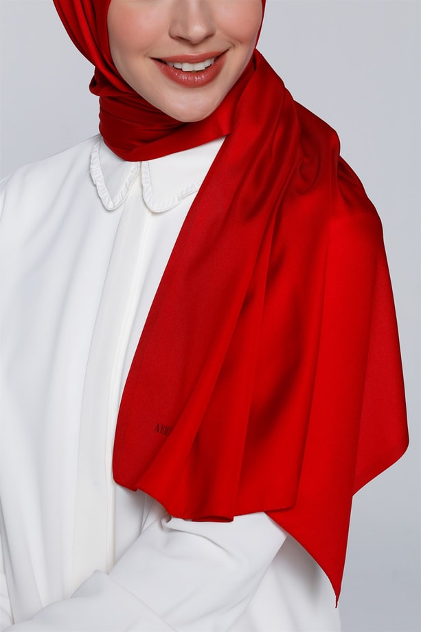 Armine Trend Polyester Şal 00Oa0444 Kırmızı
