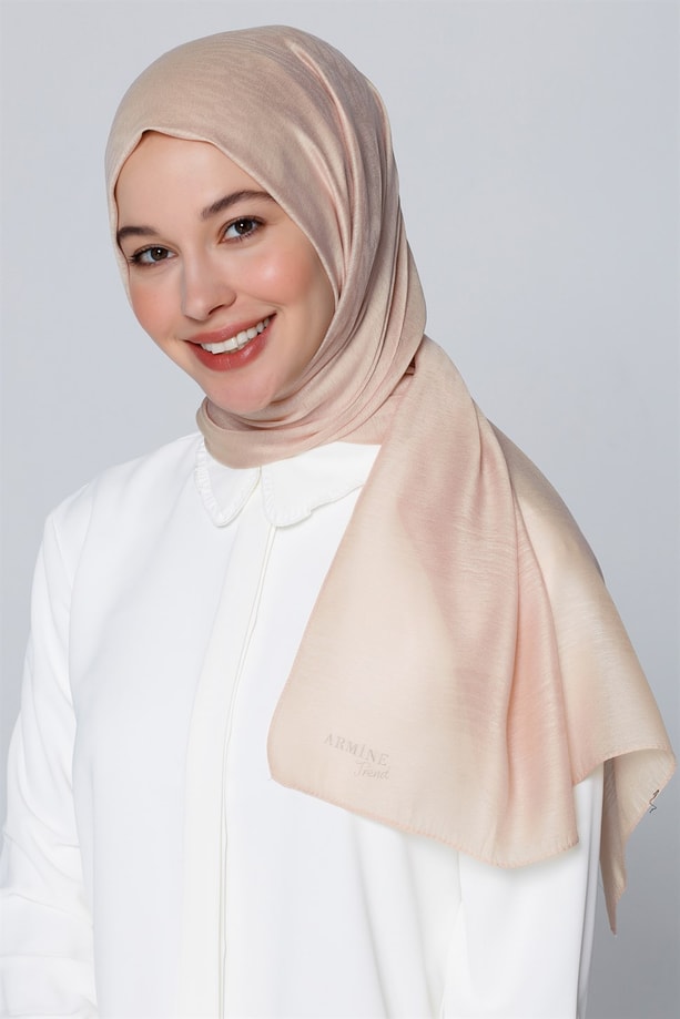 Armine Trend Polyester Şal 00Oa0444 Pudra