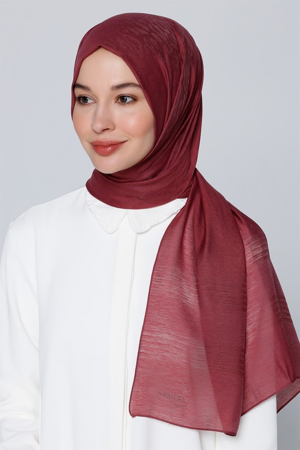 Armine Trend Polyester Şal 00Oa0444 Gülkurusu