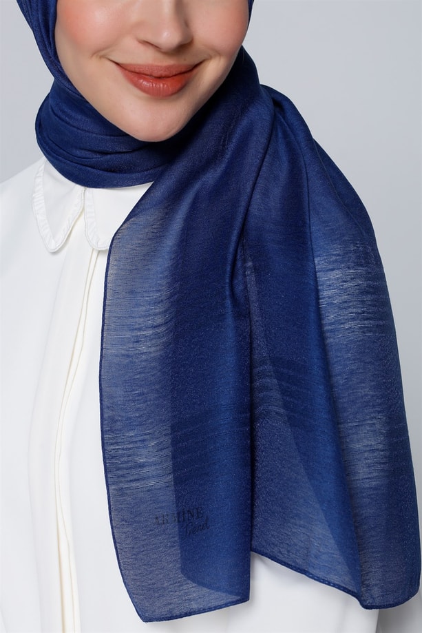Armine Trend Polyester Şal 00Oa0444 Kot Mavisi
