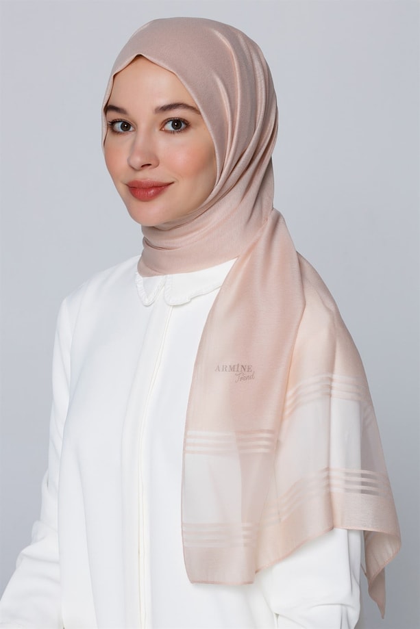Armine Trend Polyester Şal 00Oa0444 Pudra