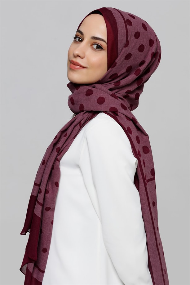 Armine Trend Polyester Şal 00Oa0444 Violet