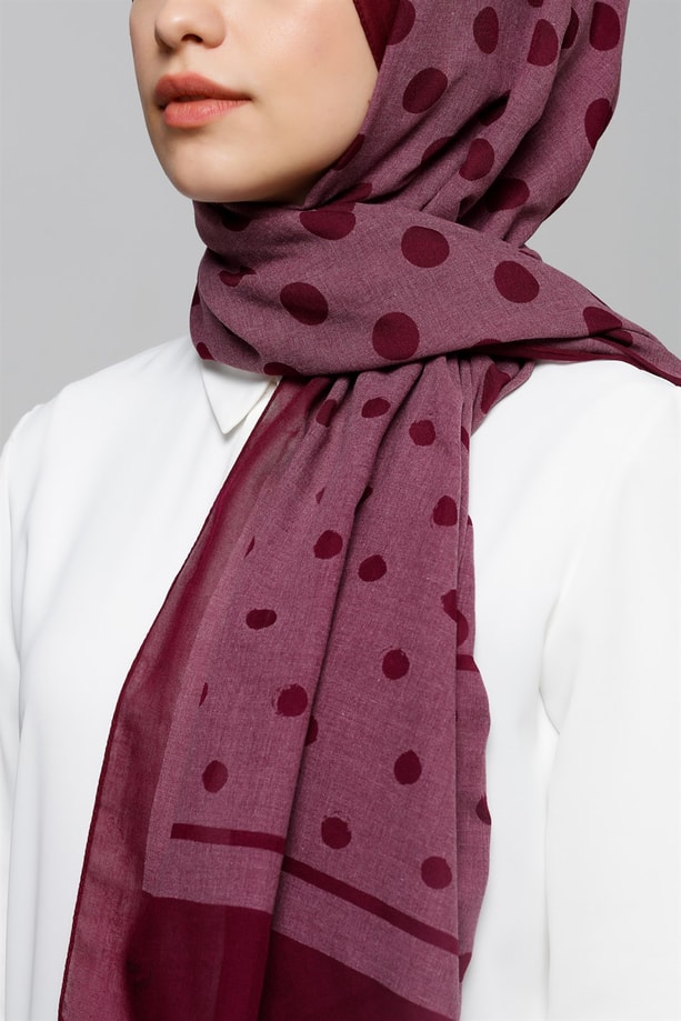 Armine Trend Polyester Şal 00Oa0444 Violet