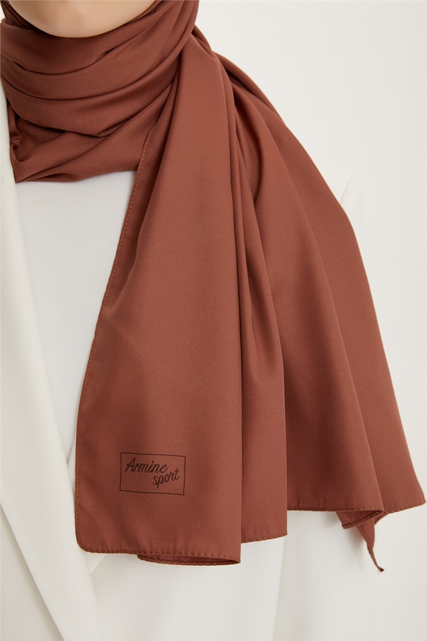 Armine Sport Şal Düz Fon 093