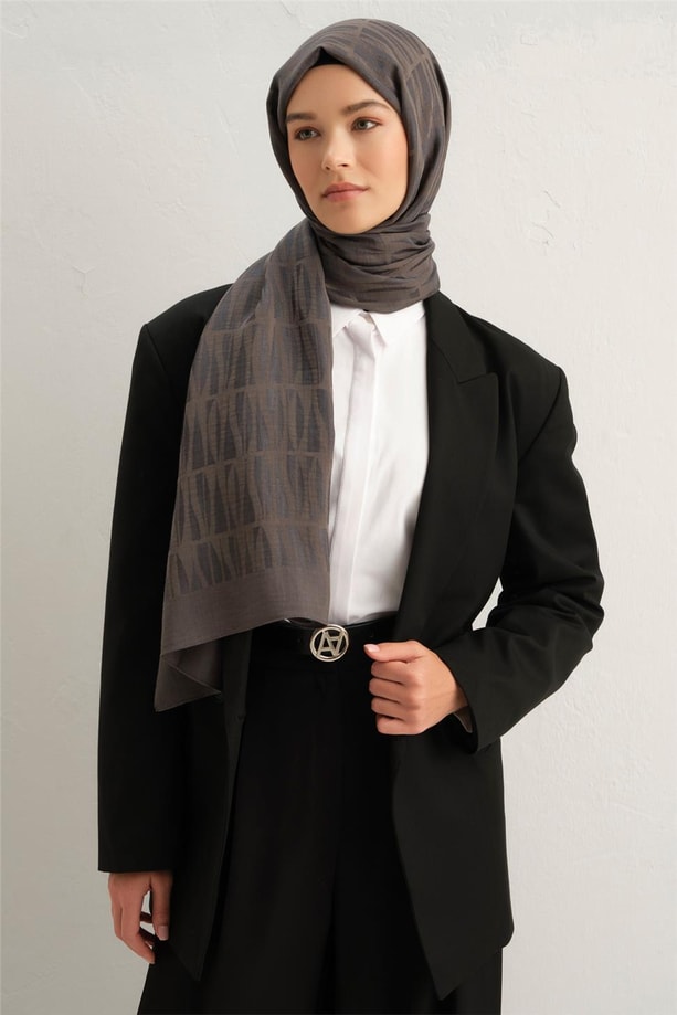 Armine Lyocell Çubuk Desen Şal 1002-3 1113-9 1113-9