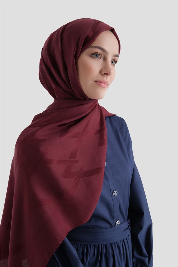 Armine Lyocell Naia Zikzak Desen Şal  1- 31