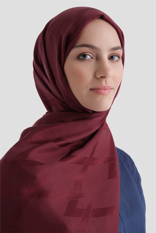 Armine Lyocell Naia Zikzak Desen Şal  1- 31
