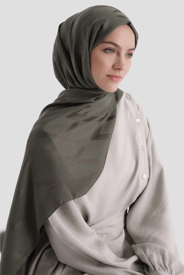 Armine Lyocell Naia Zikzak Desen Şal  1- 49