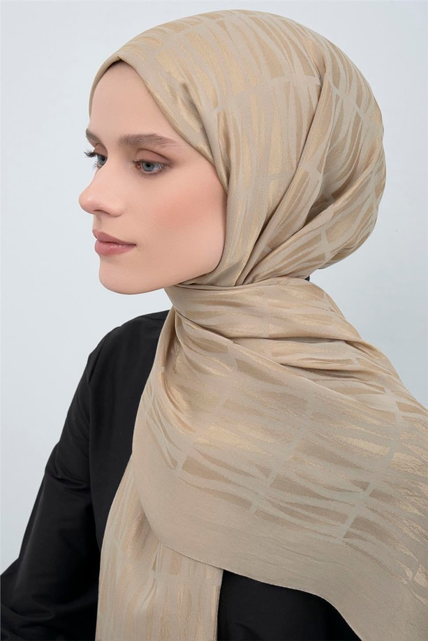 Armine Lyocell Naia Çubuk Desen Şal 3 05