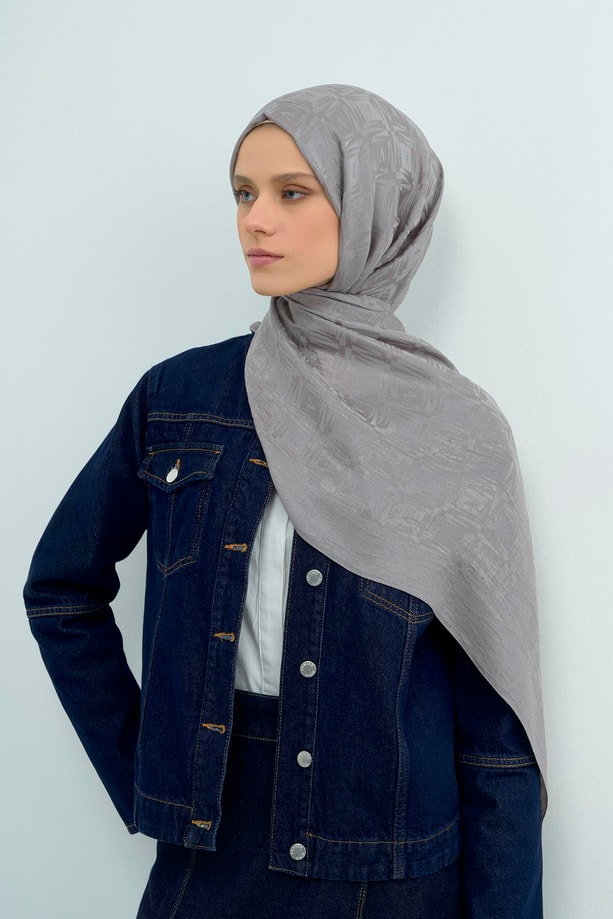 Armine Lyocell Naia Kare Monogram Şal 6 20