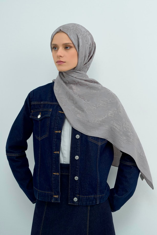 Armine Lyocell Naia Kare Monogram Şal 6 20