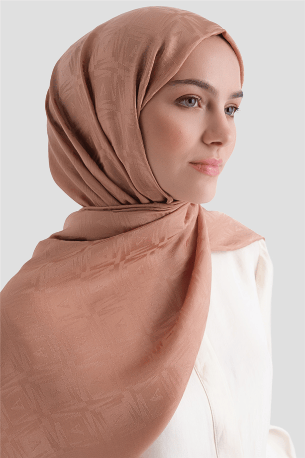 Armine Lyocell Naia Kare Monogram Şal 6 38