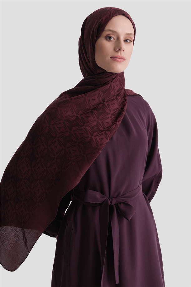 Armine Lyocell Naia Kare Monogram Şal 6 51