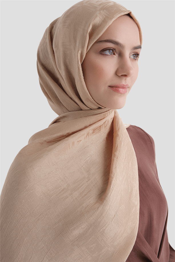 Armine Lyocell Naia Kare Monogram Şal 6 62