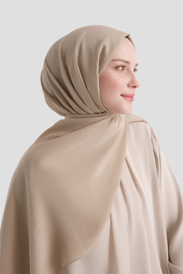 Armine Bordürlü Lyocell Şal 04 Bej