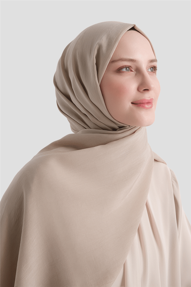 Armine Bordürlü Lyocell Şal 04 Bej