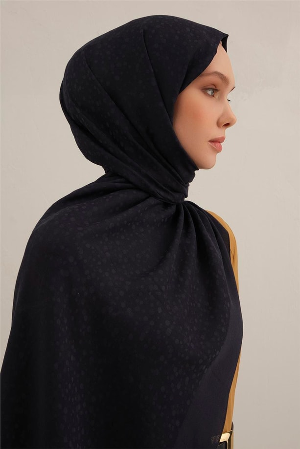 Armine Damla Desen Bambu Cotton Şal 02