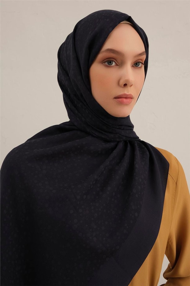 Armine Damla Desen Bambu Cotton Şal 02