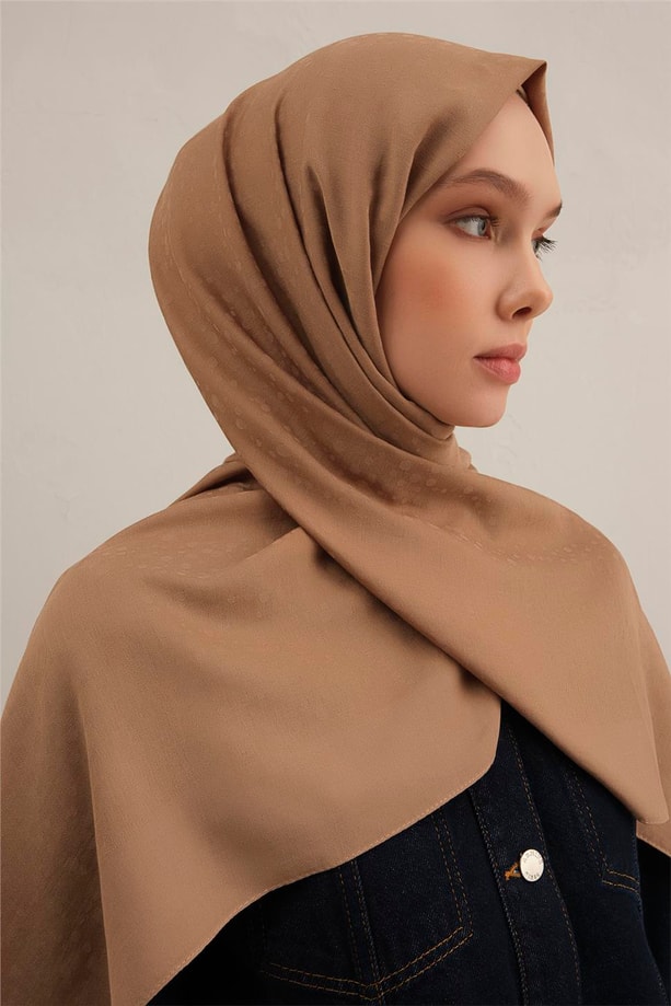 Armine Damla Desen Bambu Cotton Şal 12