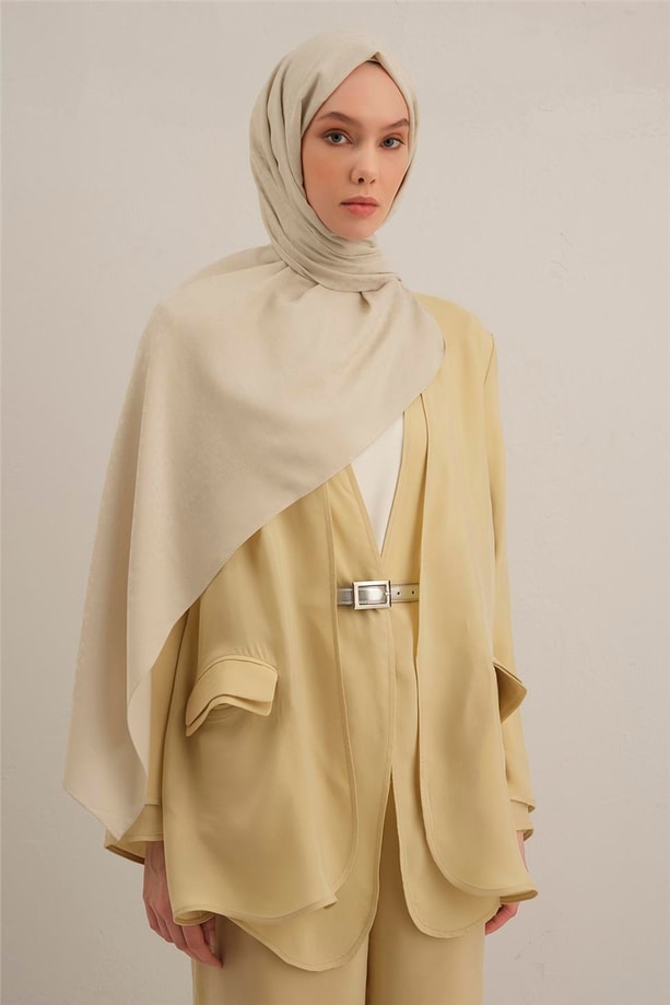 Armine Damla Desen Bambu Cotton Şal 17