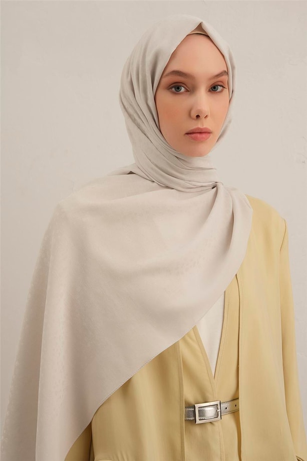 Armine Damla Desen Bambu Cotton Şal 23