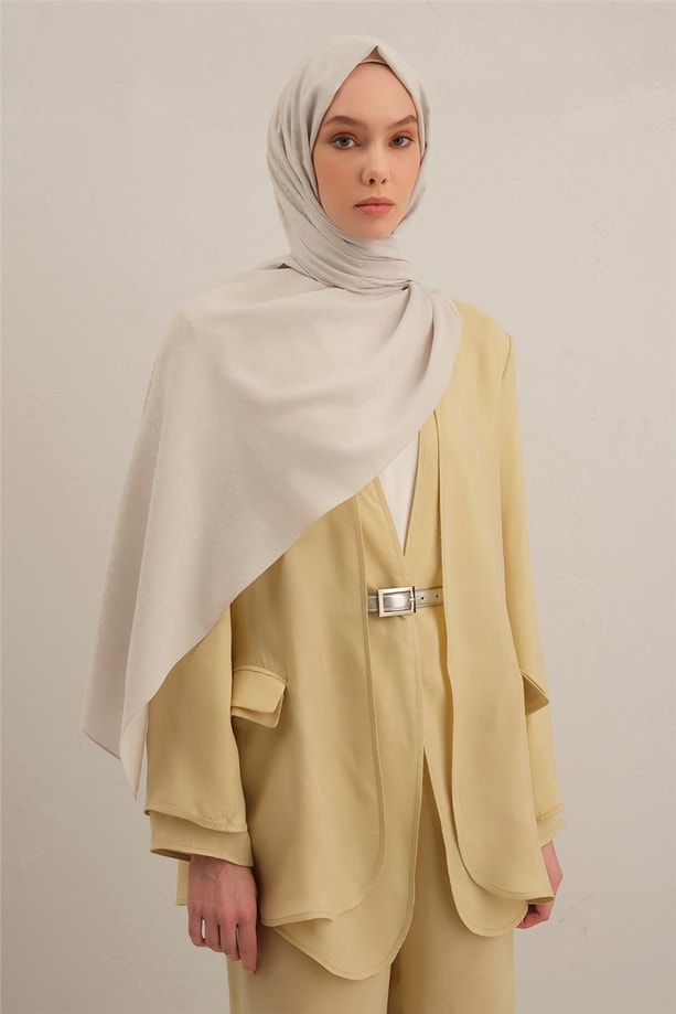 Armine Damla Desen Bambu Cotton Şal 23