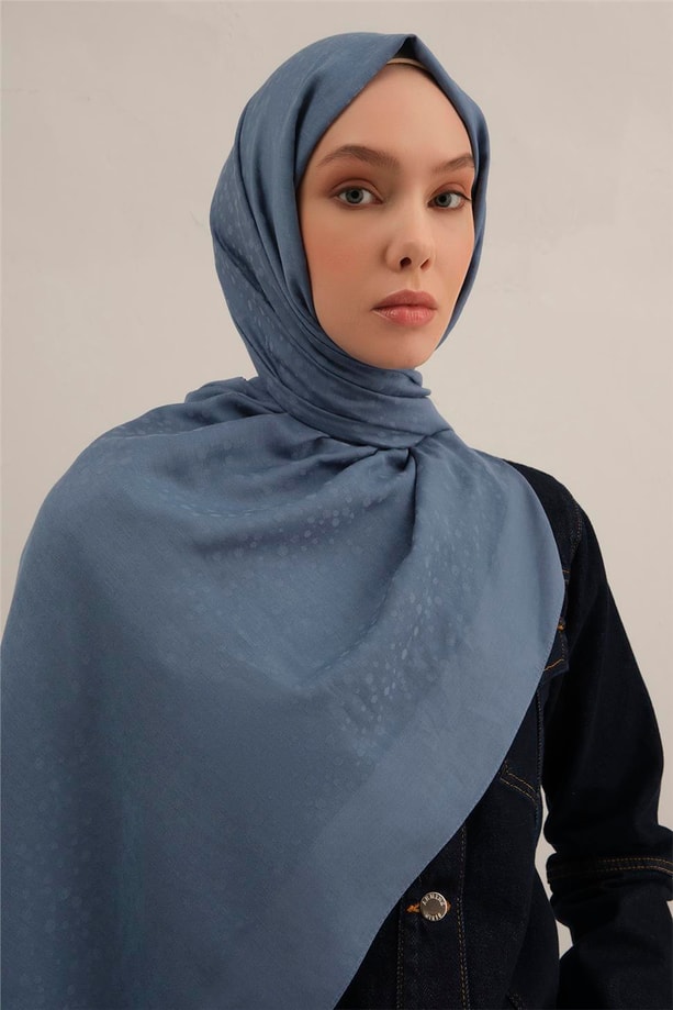 Armine Damla Desen Bambu Cotton Şal 26