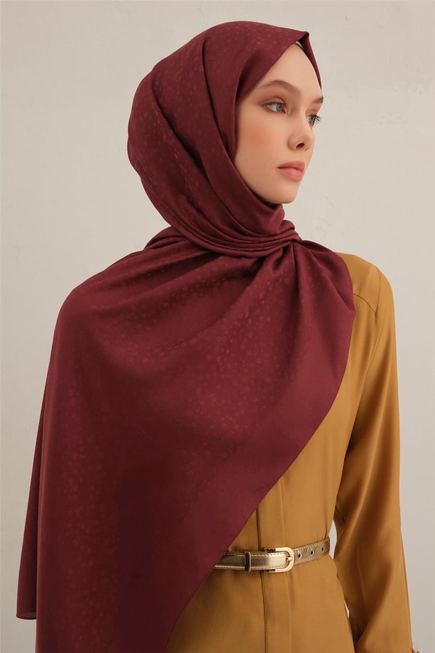 Armine Damla Desen Bambu Cotton Şal 32